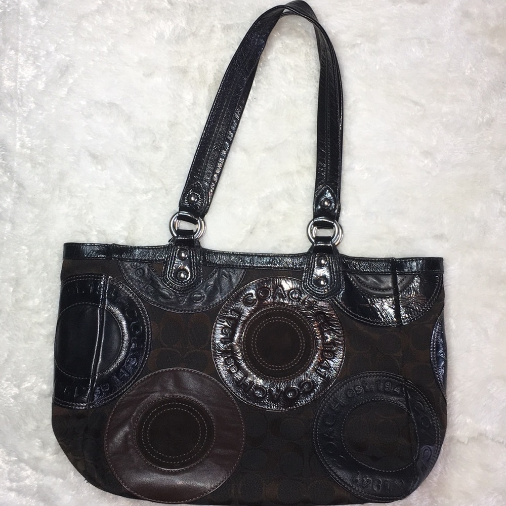 Coach handbag unique design